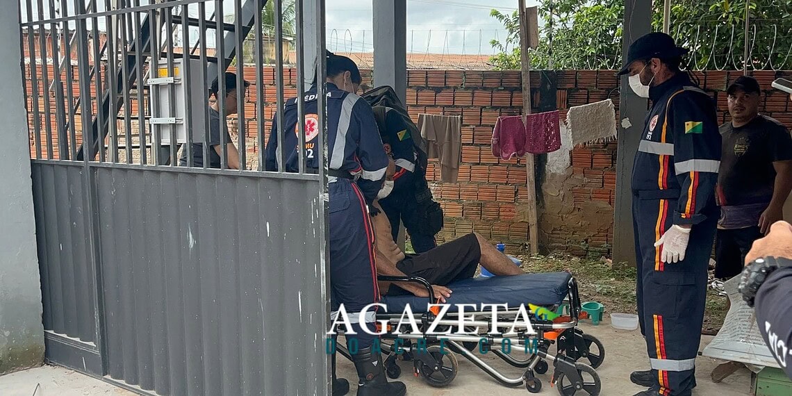 Diarista sofre choque elétrico, queimaduras e queda de quatro metros em Rio Branco 1 Diarista sofre choque elétrico, queimaduras e queda de quatro metros em Rio Branco