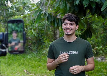 Jovem transforma inquietação pessoal em conteúdo voltado à conscientização