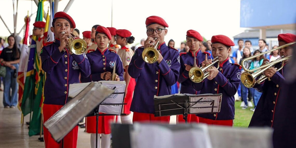 Aulas de música passam a integrar grade de ensino do ensino médio da rede estadual no Acre 1 Foto: José Caminha/Secom