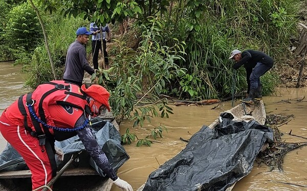 Bombeiros e voluntários mantêm buscas por jovem desaparecido em rio no interior do Acre