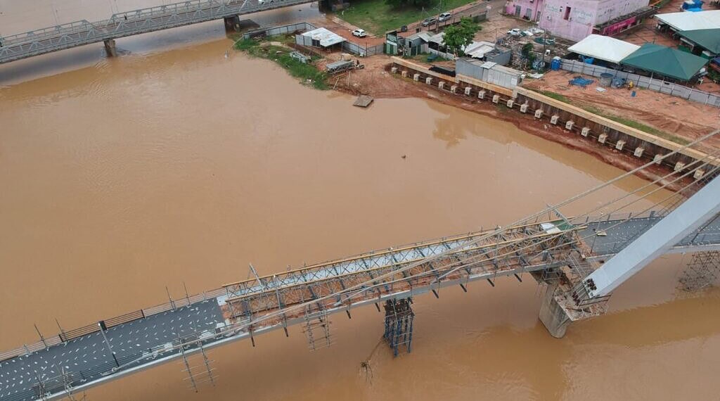 Governo do Acre executa manutenção estrutural na Passarela Joaquim Macedo, em Rio Branco - Foto: Luy Andriel/Deracre