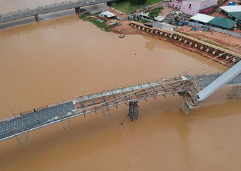 Governo do Acre executa manutenção estrutural na Passarela Joaquim Macedo, em Rio Branco - Foto: Luy Andriel/Deracre