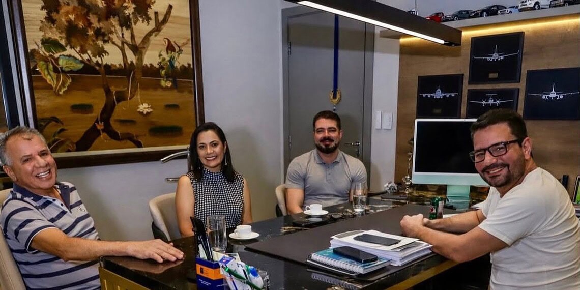 Rumo a 2026: Gladson e Mailza sinalizam aproximação estratégica com Vagner Sales e o MDB 1 Foto: Reprodução