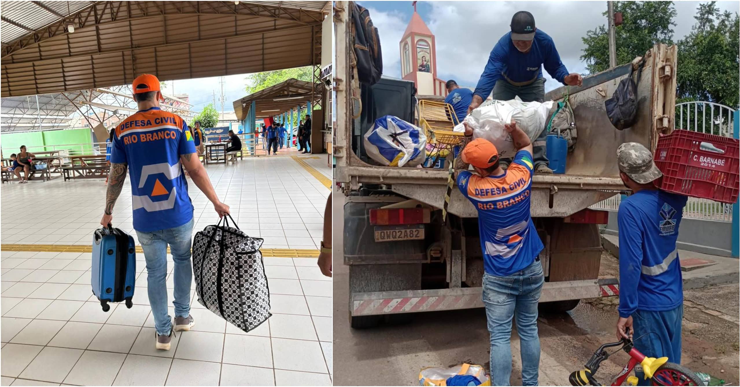 Abrigos são desativados após enchente em Rio Branco e Rio Acre segue em vazante 2 Abrigos são desativados após enchente em Rio Branco e Rio Acre segue em vazante