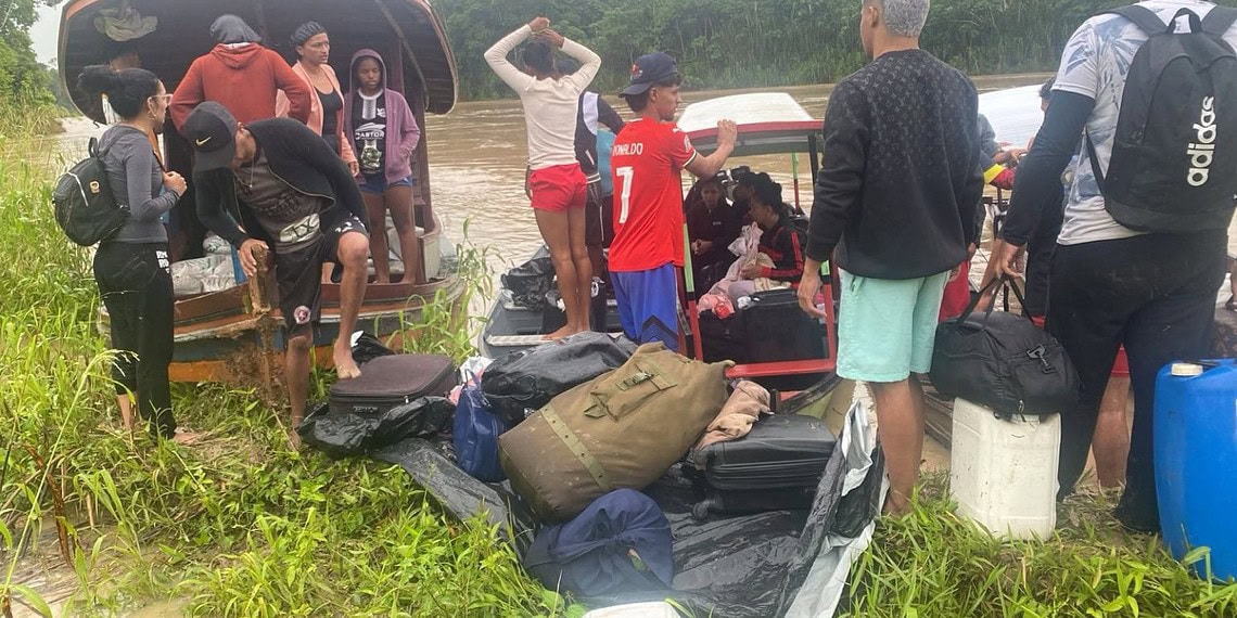 Acidente ocorreu na Comunidade Tabocau, a cerca de 3h do Jordão - Foto: Reprodução