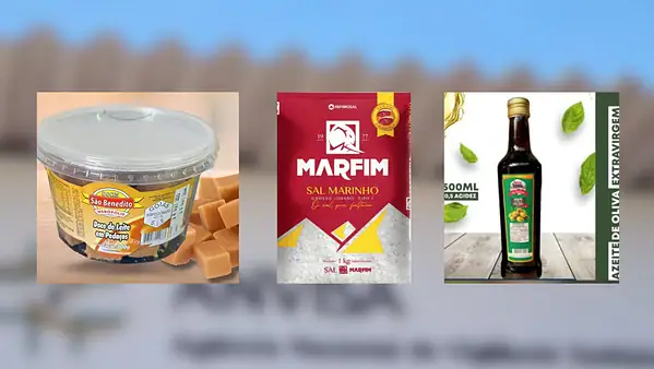 Anvisa proíbe venda de doce de leite, azeite e sal grosso de 3 marcas; veja