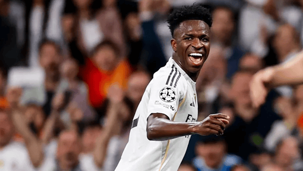 Vini Jr. atinge topo de ranking pelo Real e se iguala a Cristiano Ronaldo