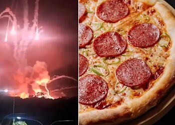 'Indicador da pizza': número de pedidos no entorno do Pentágono disparou durante ataque à Venezuela — Foto: AFP; Freepik