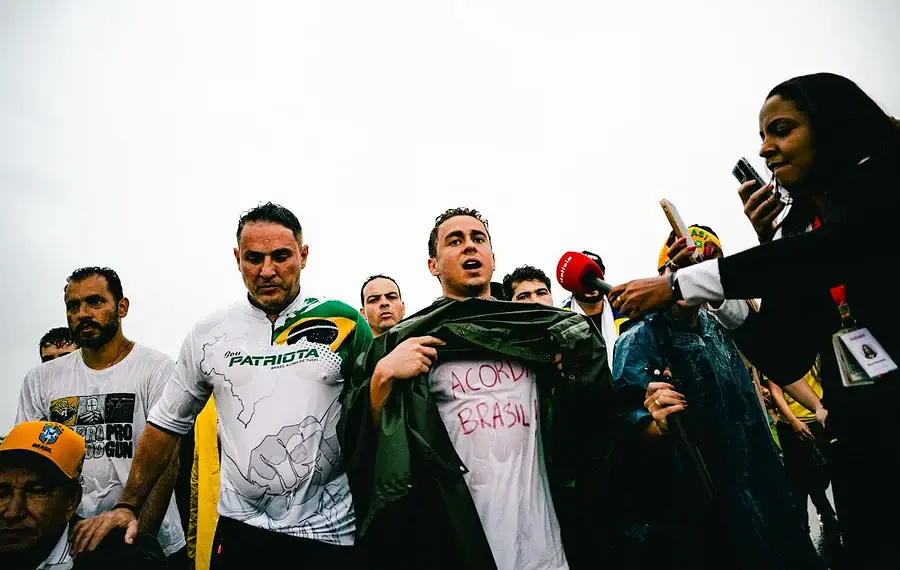 PRF diz que Nikolas não avisou sobre caminhada e que há “riscos” 1 Foto: Reprodução/Nikolas Ferreira