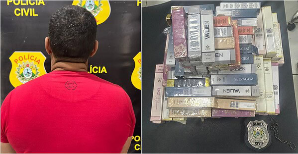 Homem é preso com cerca de 170 frascos de perfumes furtados no Acre
