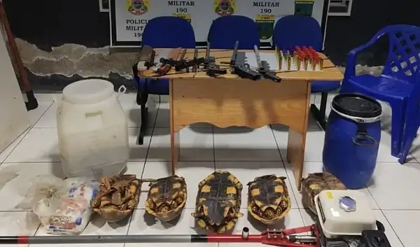 Operação prende dois homens por caça ilegal em reserva extrativista e terra indígena no Acre