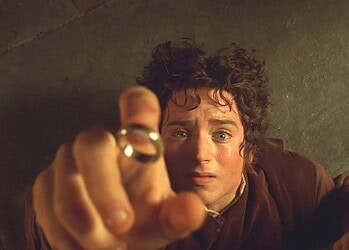 Elijah Wood na saga 'O Senhor dos Anéis' — Foto: Divulgação