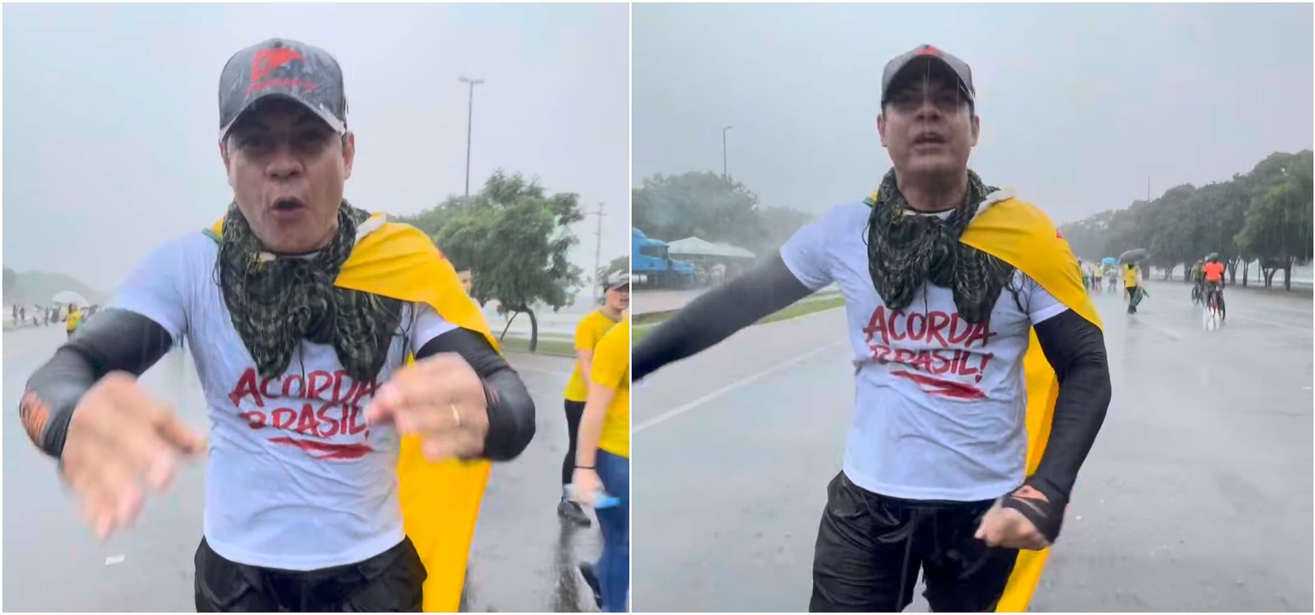 VÍDEO: Coronel Ulysses relata queda de raio próximo a manifestação em Brasília: ‘livramento’ 1 VÍDEO: Coronel Ulysses relata queda de raio próximo a manifestação em Brasília: ‘livramento’