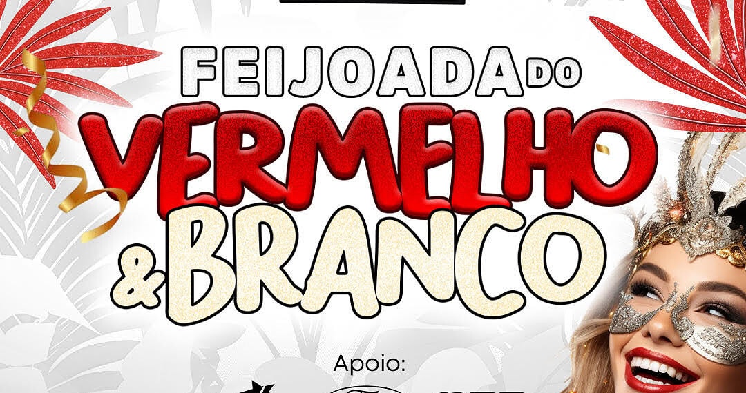 Rio Branco FC retoma tradição carnavalesca com Feijoada Vermelho e Branco em fevereiro