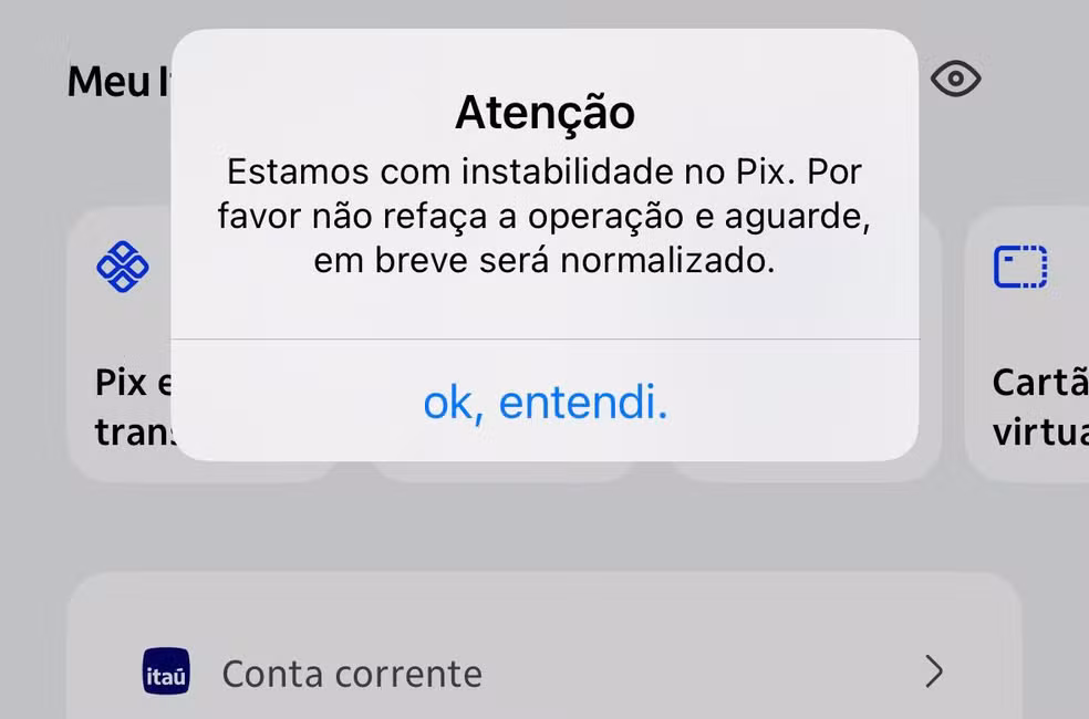 PIX tem instabilidade e clientes reclamam nas redes sociais