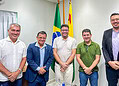 Direção do PSDB e Gladson Camelí (Foto: Assessoria)