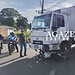 A mulher estava com seu filho na garupa da motocicleta. Foto: A Gazeta do Acre