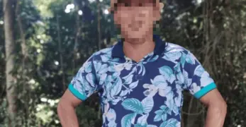 Foragido por estupro de vulnerável, cometido contra duas crianças, é preso pela Polícia Civil do Acre. Foto: cedida