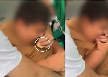 Aluno é forçado a comer 7 fatias de bolo e filmado no banheiro de escola 2 Foto: Reprodução