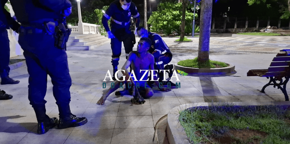O caso acontece na madrugada deste domingo. Foto: A Gazeta do Acre