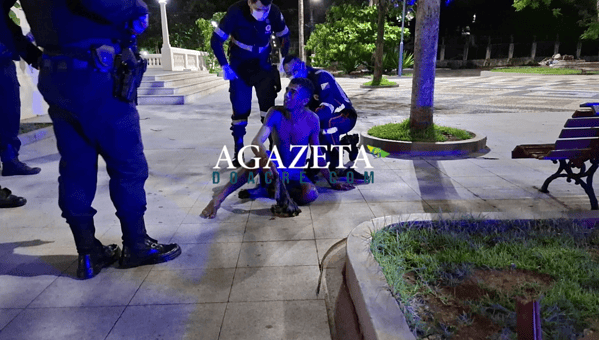 Discussão termina em facada nas costas na Avenida Getúlio Vargas