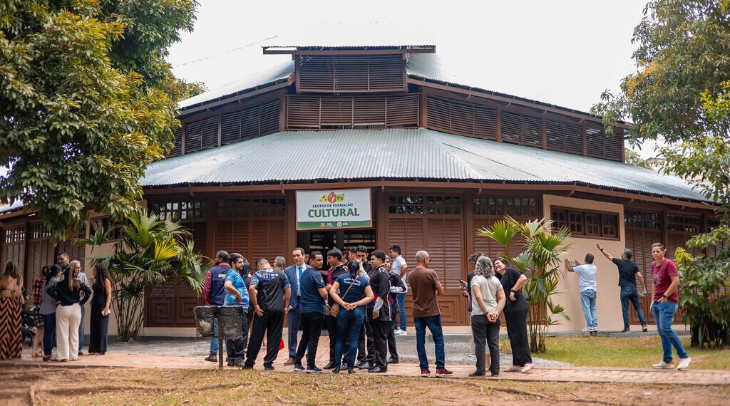 Centro de Formação Cultural funcionará como polo permanente de difusão cultural para a comunidade. Foto: Luan Moura/FEM