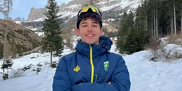 O acreano Manex Silva marca presença histórica nos Jogos Olímpicos de Inverno de Milano‑Cortina