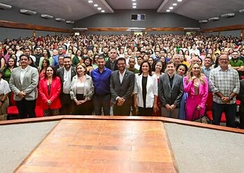 Mais de 730 profissionais tomam posse para atuar na Educação Especial no Acre 3 Foto: Clemerson Ribeiro/Secom