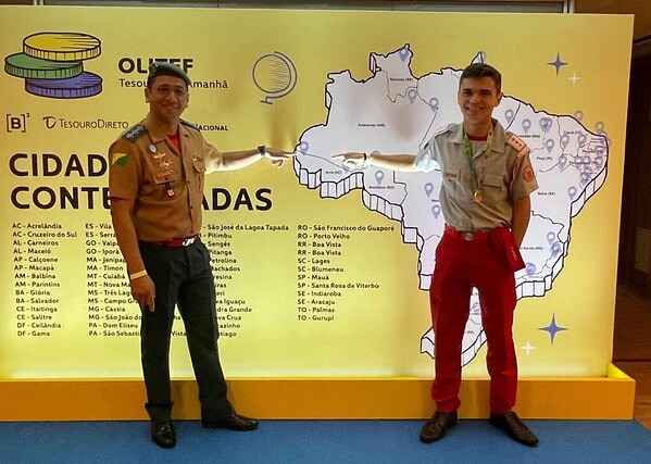 Colégio Militar Dom Pedro II conquista R$ 100 mil na Olimpíada do Tesouro Direto