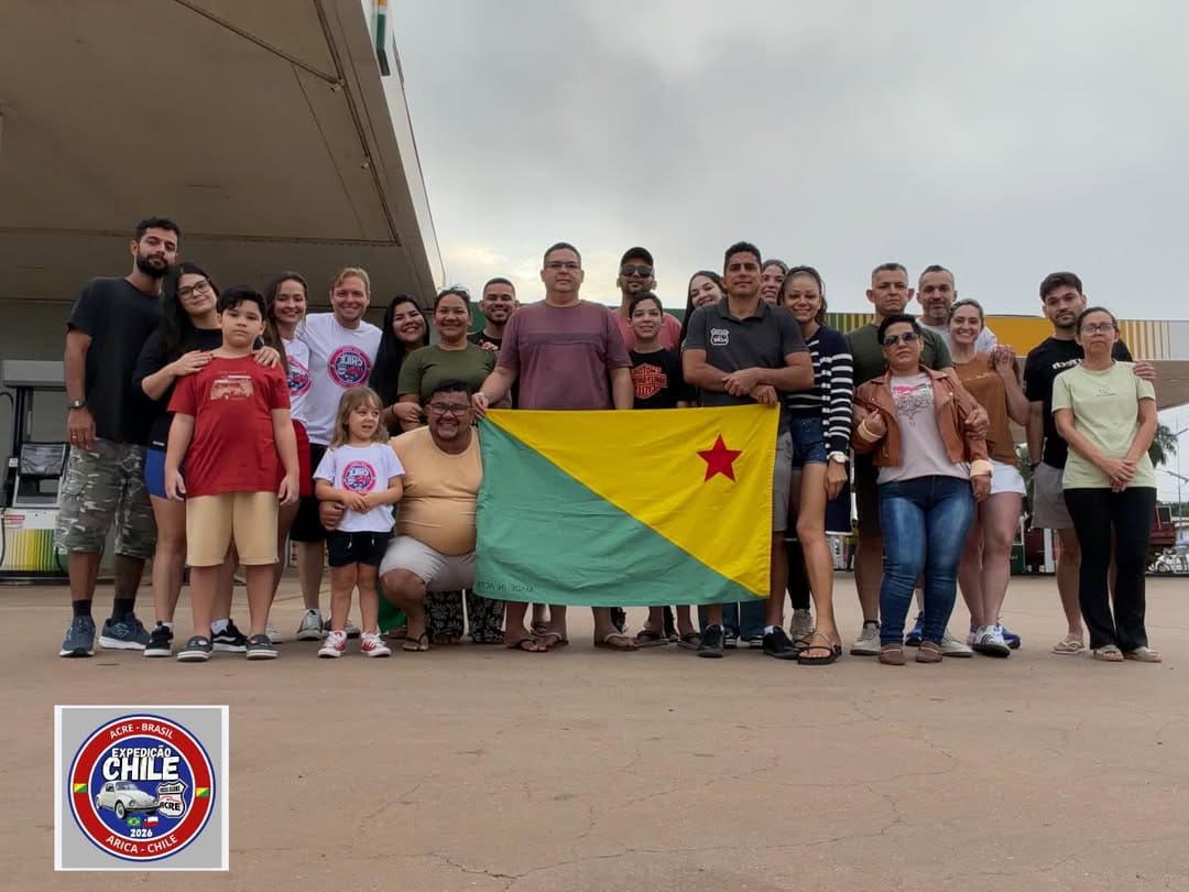 Fusca Clube Acre chega ao Chile após expedição internacional de mais de 3 mil quilômetros 2 Fusca Clube Acre chega ao Chile após expedição internacional de mais de 3 mil quilômetros