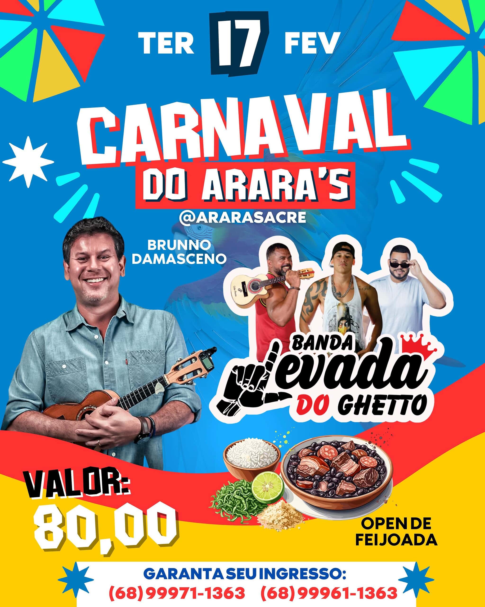 Carnaval 2026: confira as principais festas privadas já confirmadas em Rio Branco