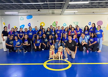 New Solar School inova com intervenção assistida por cão terapeuta