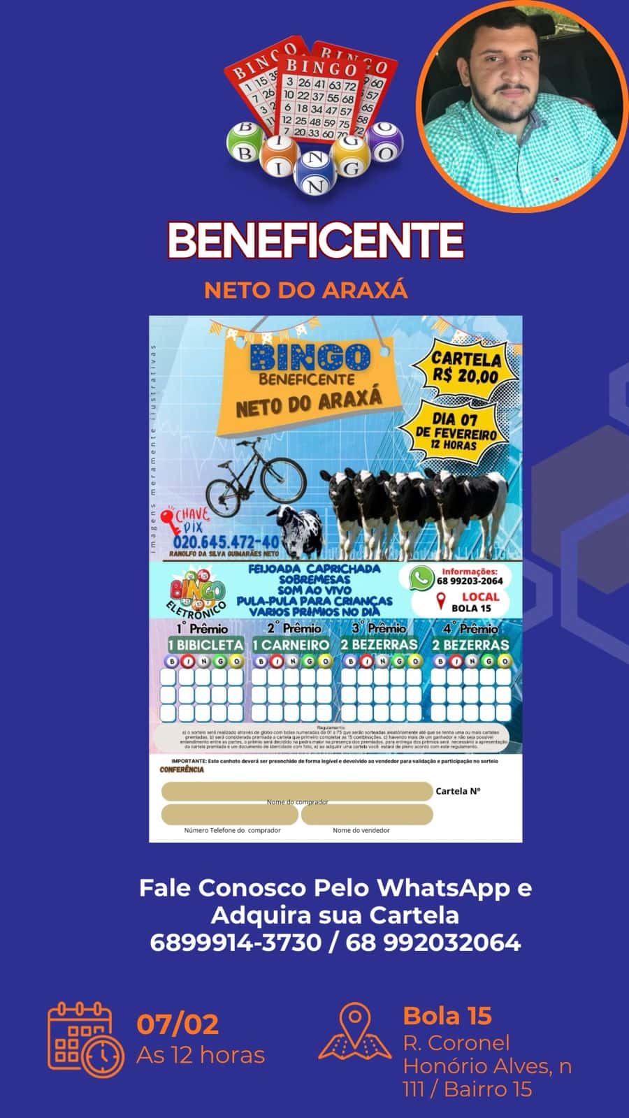 Mobilização solidária arrecada recursos para cirurgia urgente de acreano no Rio de Janeiro