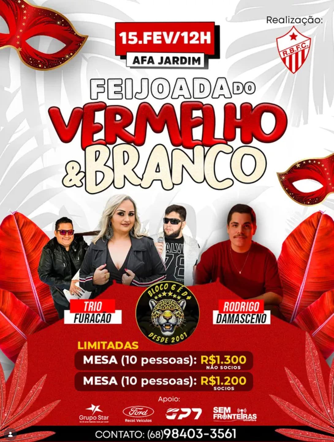 Carnaval 2026: confira as principais festas privadas já confirmadas em Rio Branco