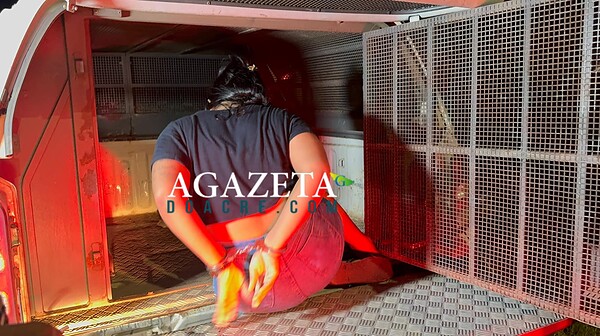 Mulher é presa após ferir marido com canivete durante discussão no Segundo Distrito de Rio Branco