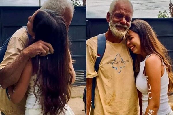 Filha emociona o pai pedreiro após aprovação na universidade; VÍDEO