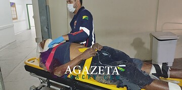 Homem é agredido com golpes de ripa na cabeça em posto de combustível de Rio Branco; veja o vídeo