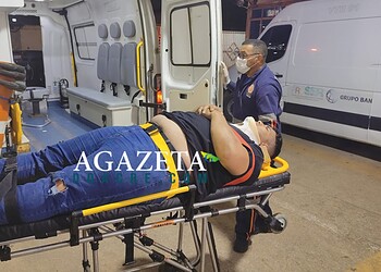 Colisão entre carro e moto deixa motociclista ferido no bairro Dom Giocondo