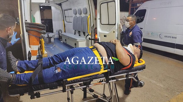 Colisão entre carro e moto deixa motociclista ferido em Rio Branco