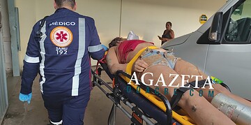 Mulher sofre crise epiléptica em açude e socorrida pelo SAMU em Rio Branco