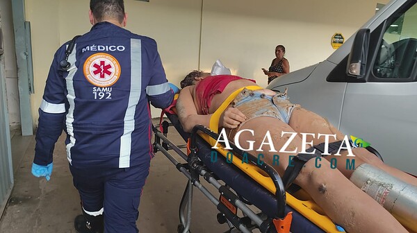 Mulher sofre crise epiléptica em açude e socorrida pelo SAMU em Rio Branco