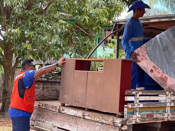 Defesa Civil inicia operação 'De Volta Para Casa' de famílias abrigadas no Parque de Exposições