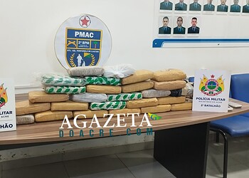 Denúncia leva PM a encontrar 27 kg de drogas em casa no Segundo Distrito de Rio Branco