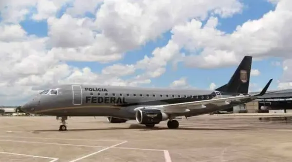 Avião da Polícia Federal pousa em Rio Branco e segue para Cruzeiro do Sul