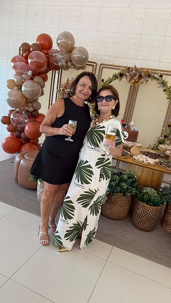 O empresário Tiago Viana reuniu amigos e familiares para comemorar a chegada dos seus 46 anos no Swiss Park