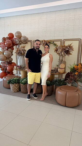 O empresário Tiago Viana reuniu amigos e familiares para comemorar a chegada dos seus 46 anos no Swiss Park