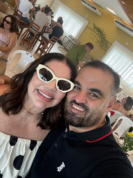 O empresário Tiago Viana reuniu amigos e familiares para comemorar a chegada dos seus 46 anos no Swiss Park