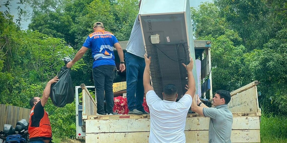 Operação de Volta Pra Casa (Foto: Defesa Civil)