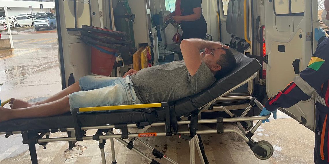 Motorista de aplicativo é espancado por cinco criminosos durante tentativa de assalto em Rio Branco