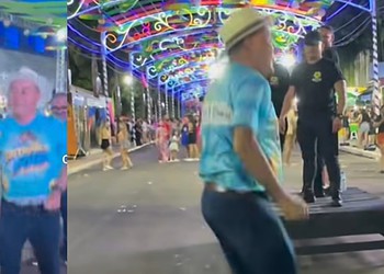 VÍDEO: Bocalom cai na folia e relembra infância pulando corda no Carnaval